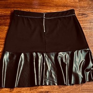 Sexy little black skirt